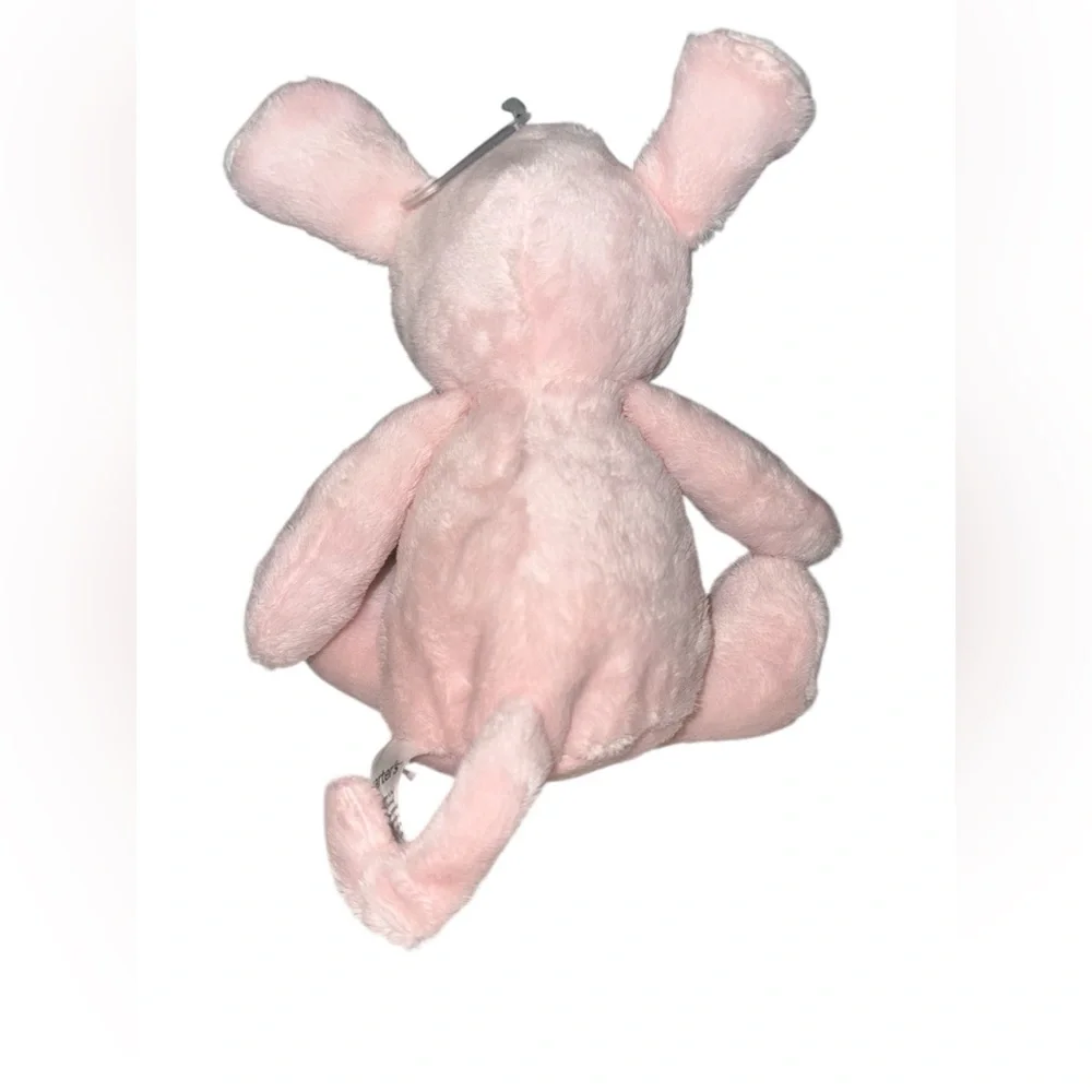 Carters 10” Pink Mouse Plush Baby Stuffed Animal Sleeping Closed Eyes